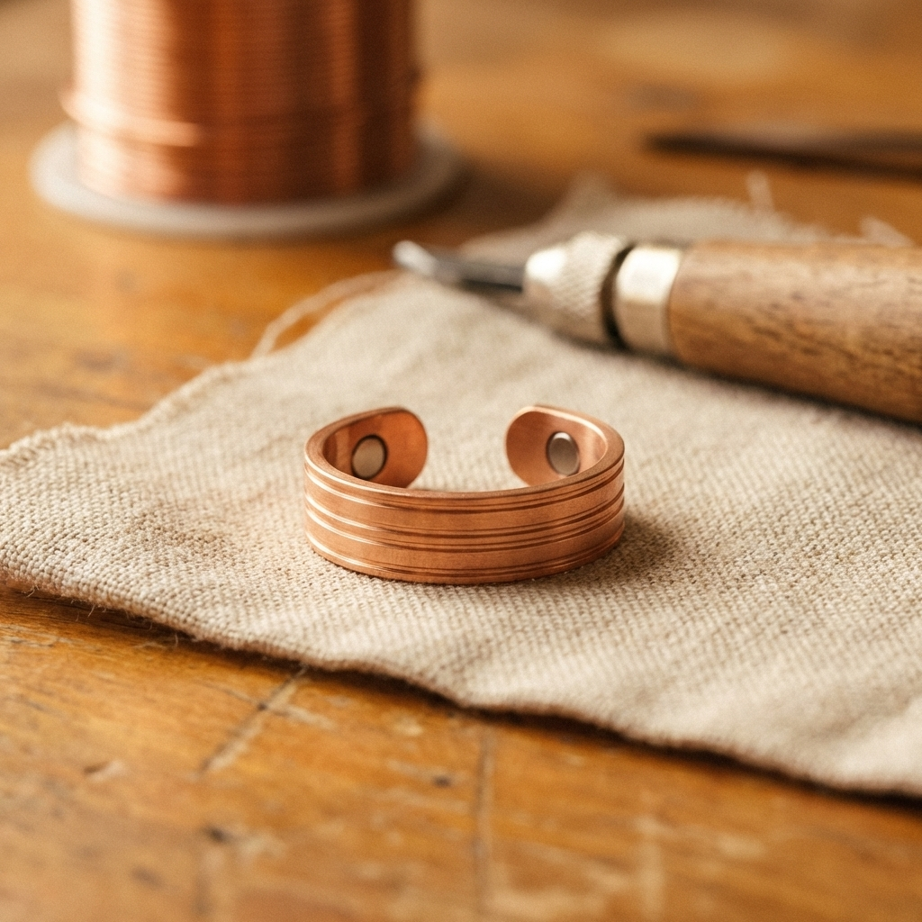 Harris' Band Copper Ring