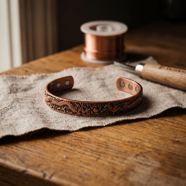 Harris' Loam Copper Bracelet