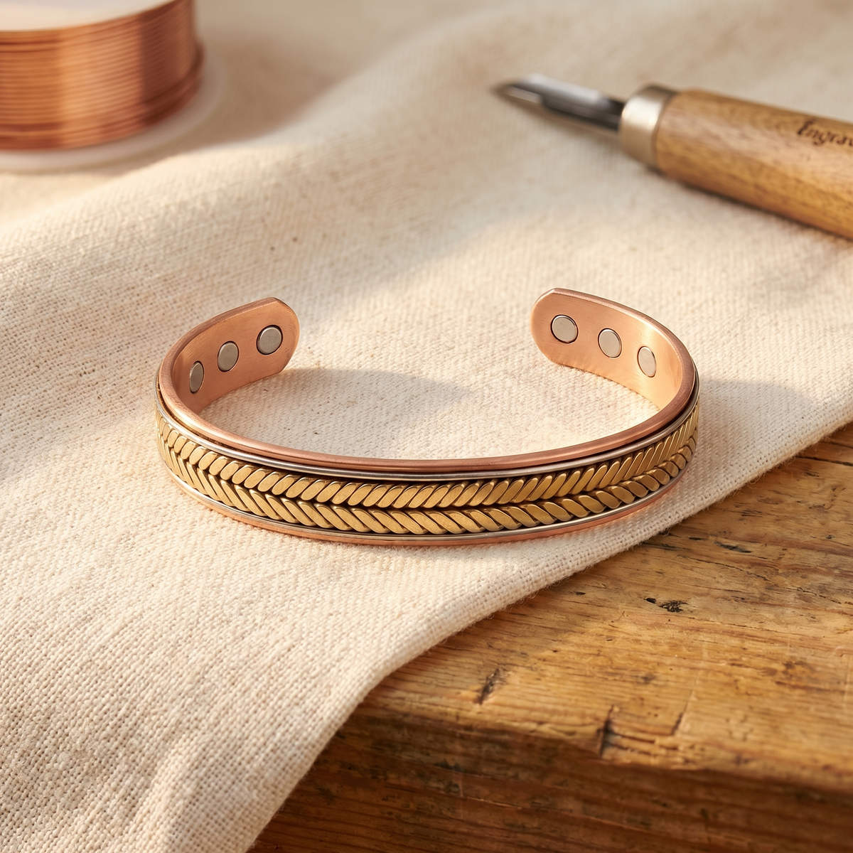 Harris' Harvest Copper Bracelet