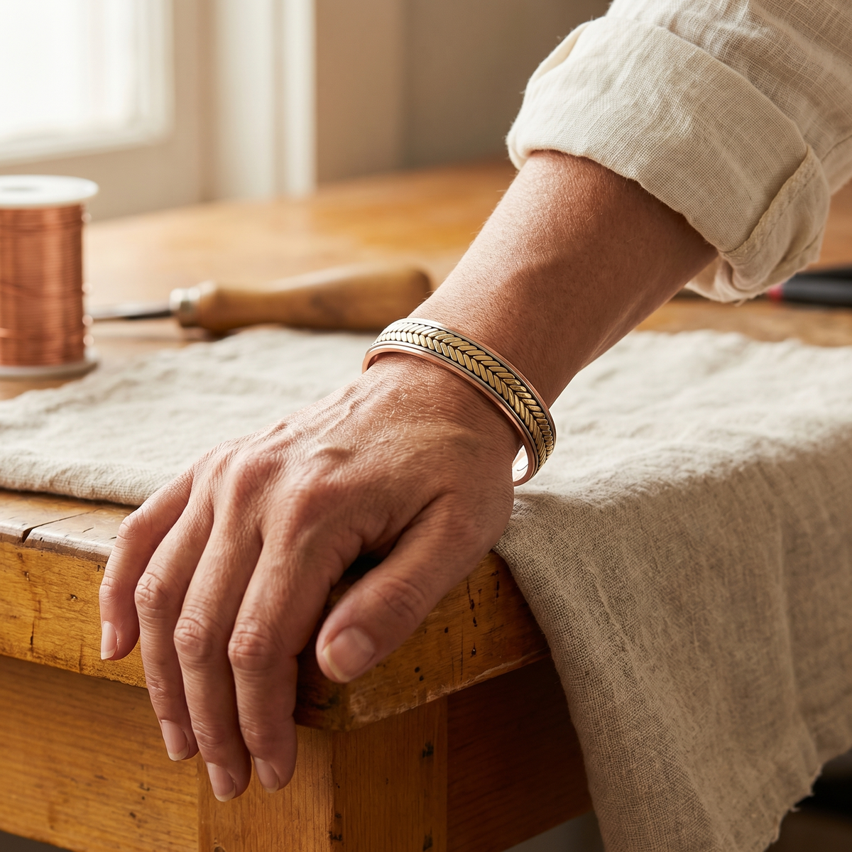 Harris' Harvest Copper Bracelet