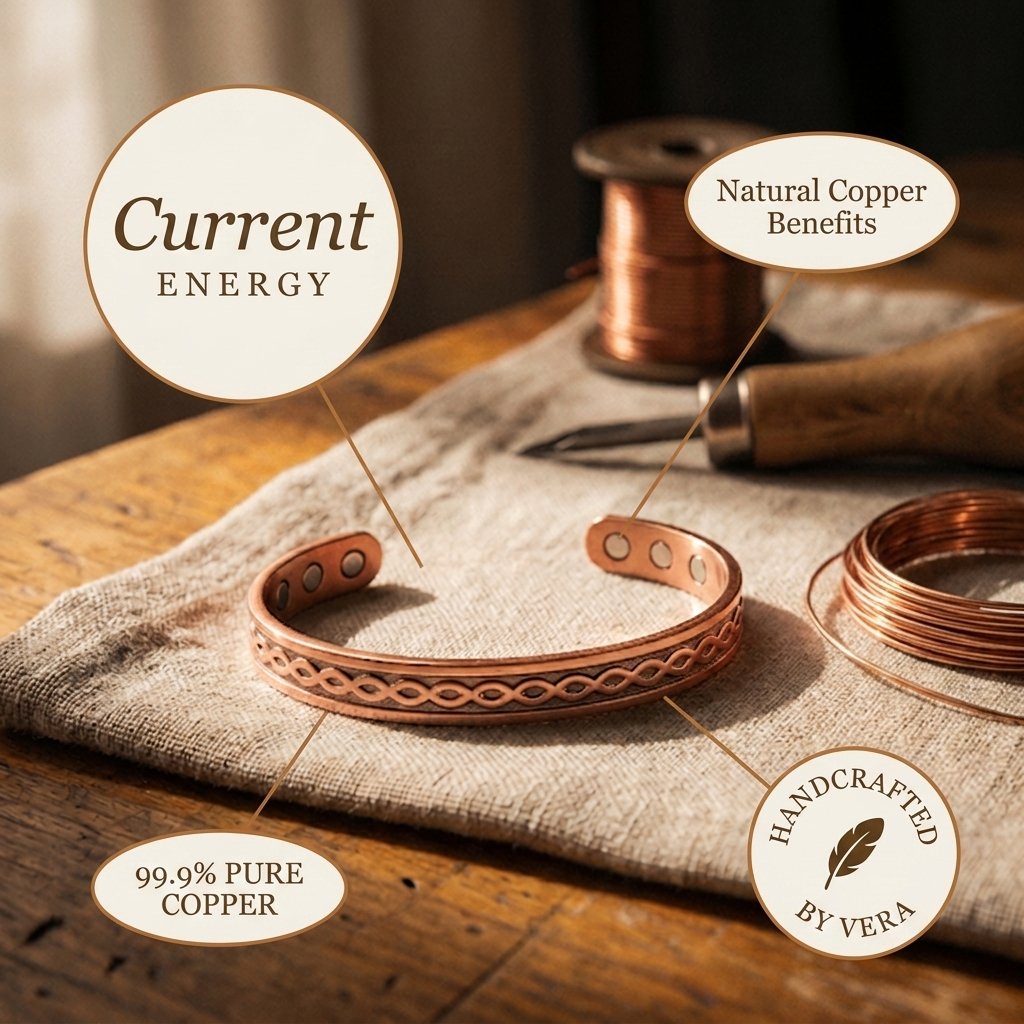 Harris' Current Copper Bracelet