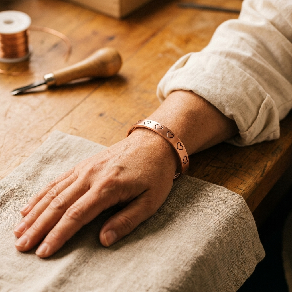 Harris' Hearth Copper Bracelet