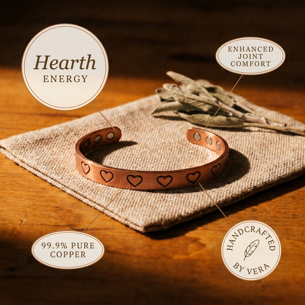 Harris' Hearth Copper Bracelet