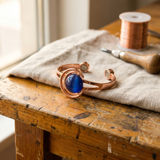 Harris' Sphere Copper Bracelet