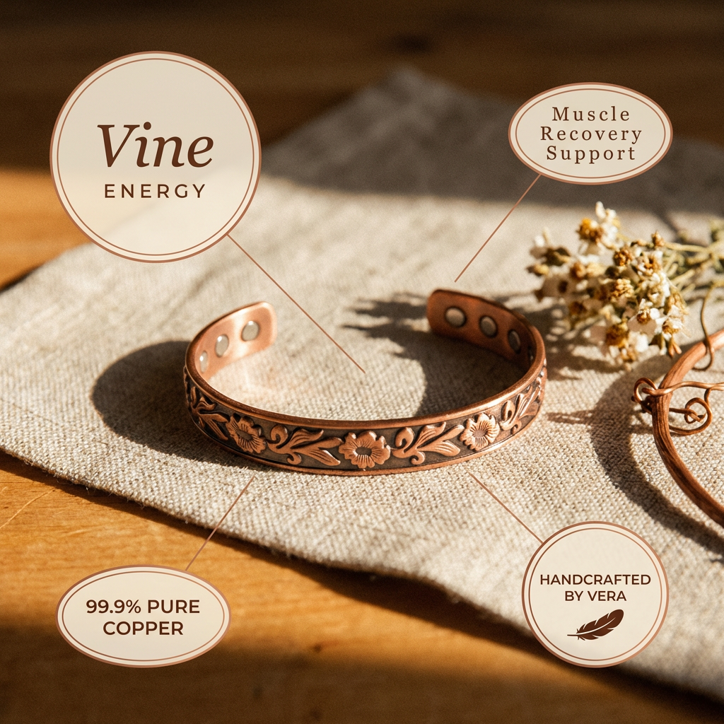 Harris' Vine Copper Bracelet