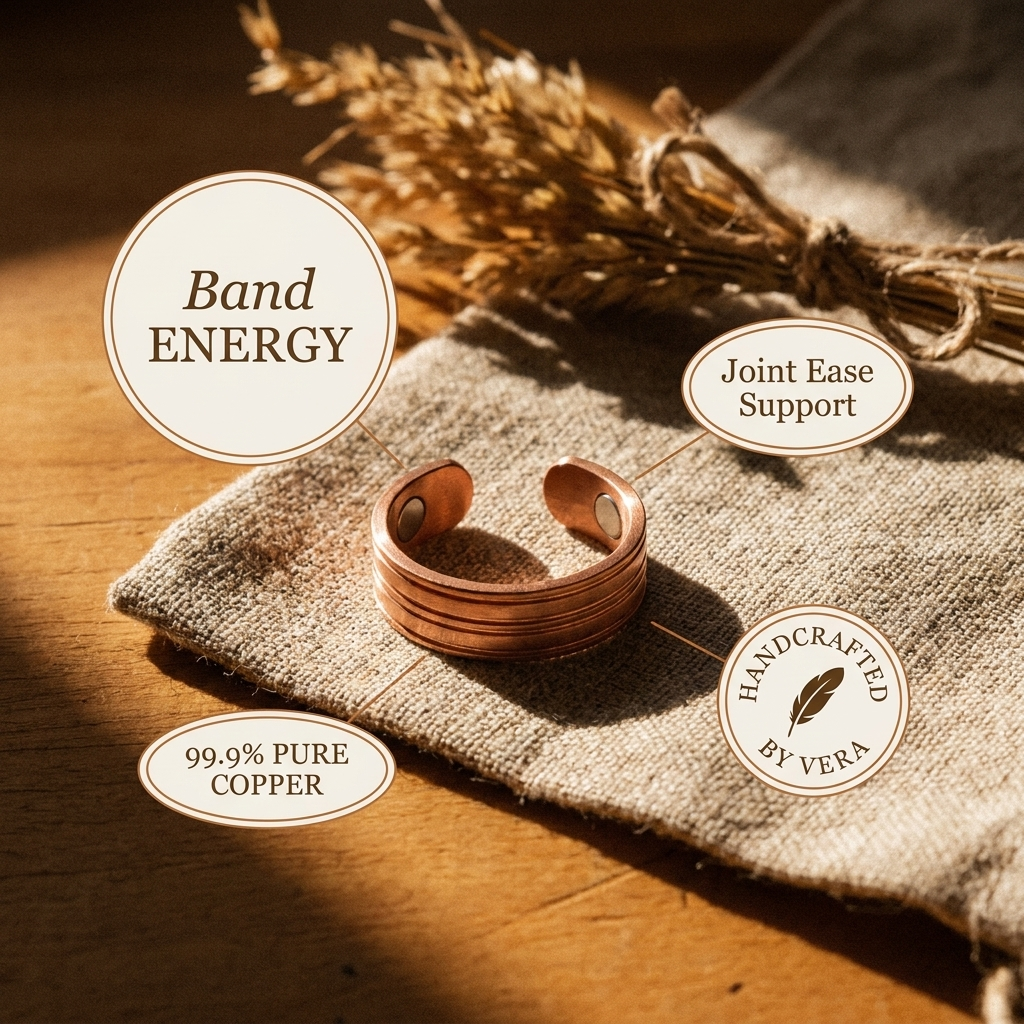 Harris' Band Copper Ring