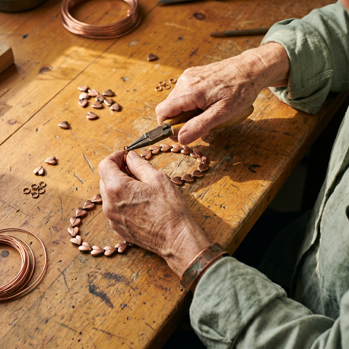 Harris' Briar Copper Necklace