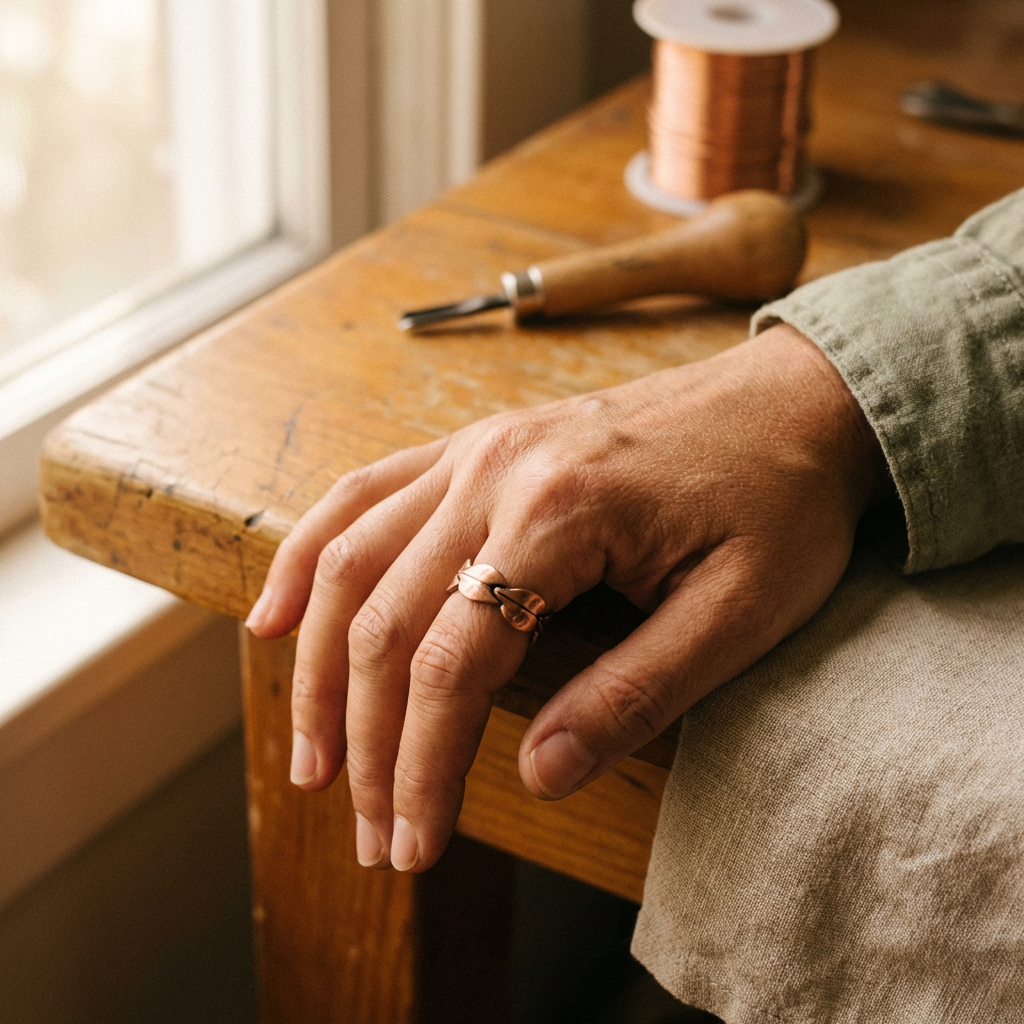Harris' Bind Copper Ring