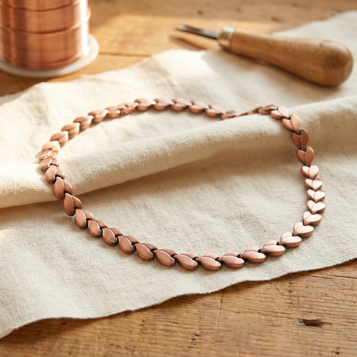 Harris' Briar Copper Necklace
