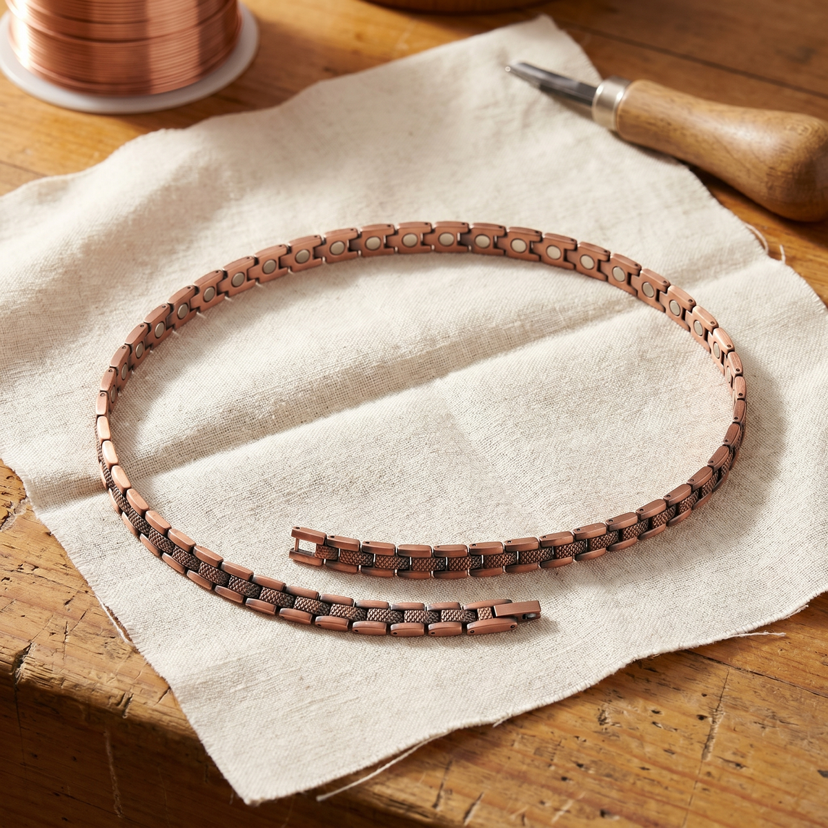 Harris' Haze Copper Necklace