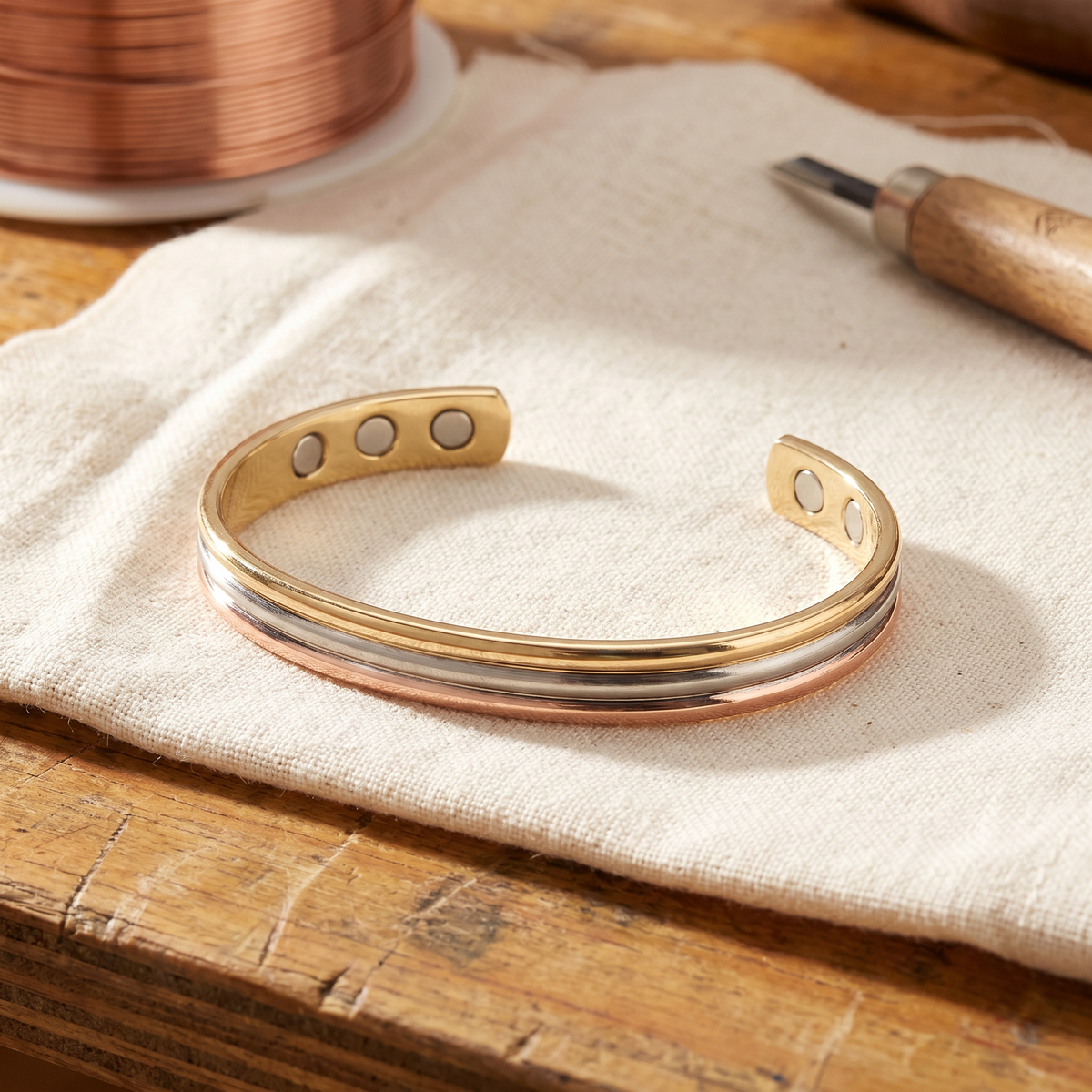 Harris' Fell Copper Bracelet