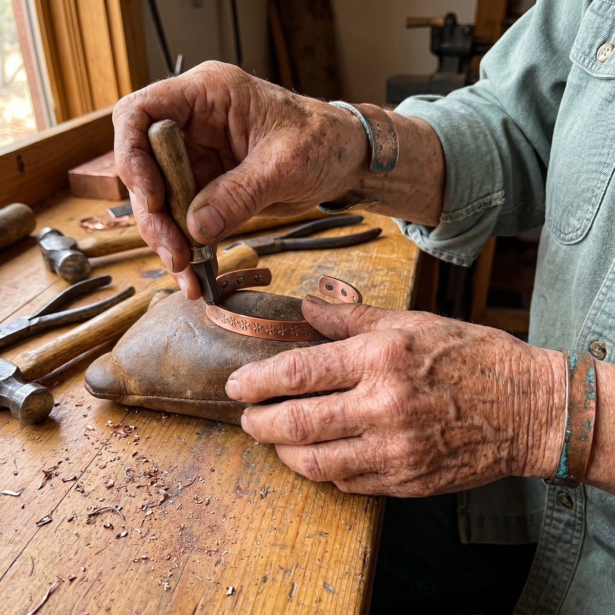 Harris' Loch Copper Bracelet
