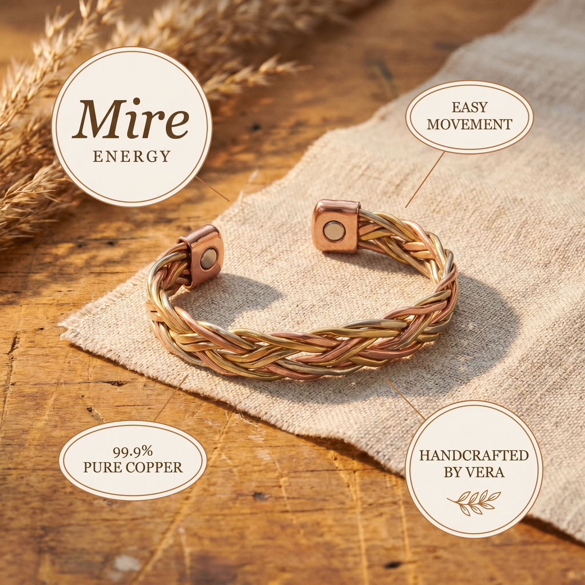 Harris' Mire Copper Bracelet