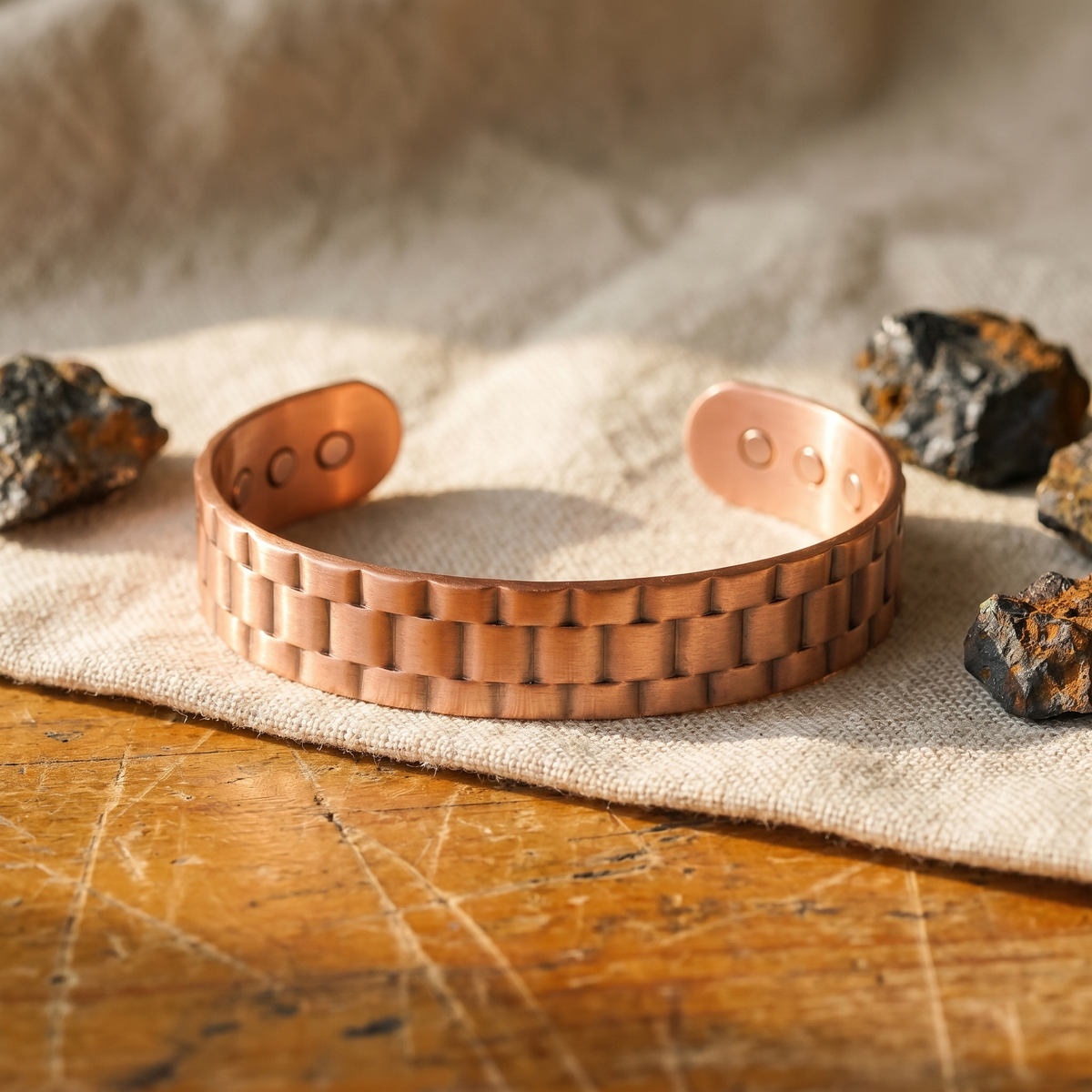Harris' Ore Men's Copper Bracelet