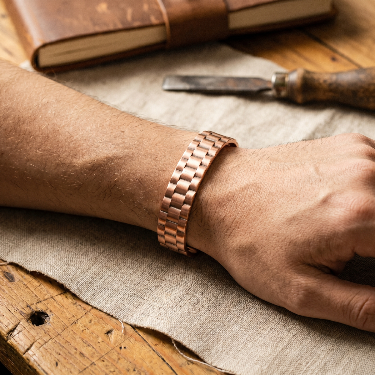 Harris' Ore Men's Copper Bracelet