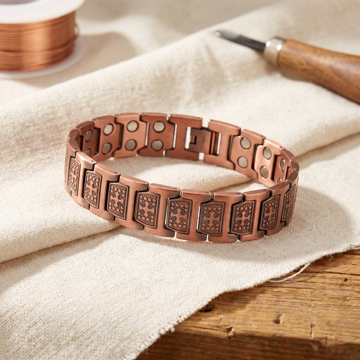 Harris' Gale Men's Copper Bracelet