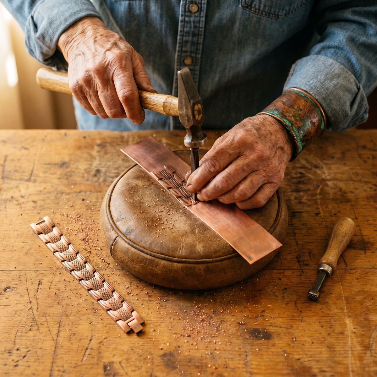Harris' Crag Copper Bracelet