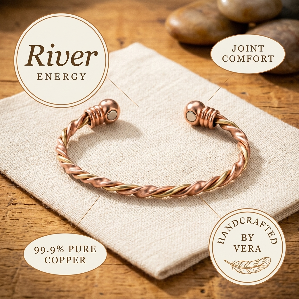 Harris' River Copper Bracelet
