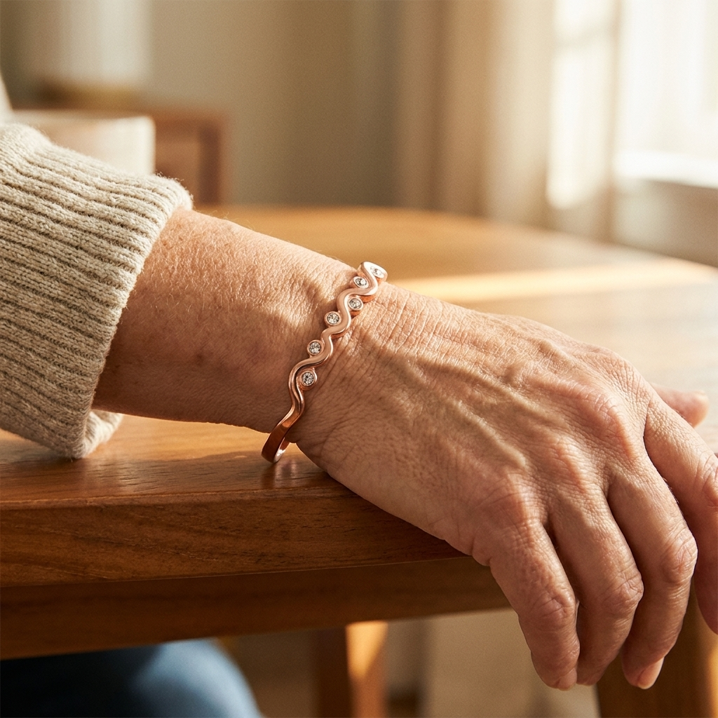 Harris' Lark Copper Bracelet
