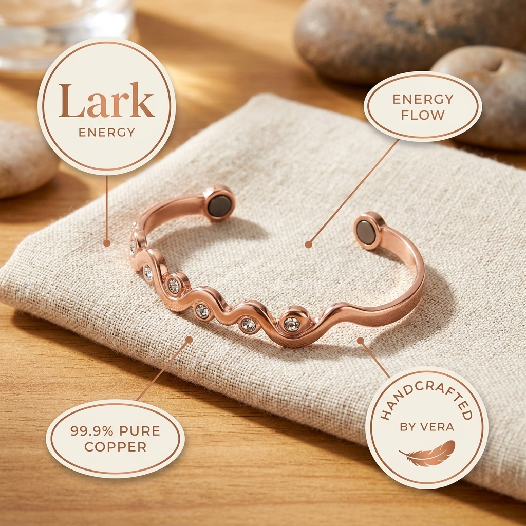 Harris' Lark Copper Bracelet