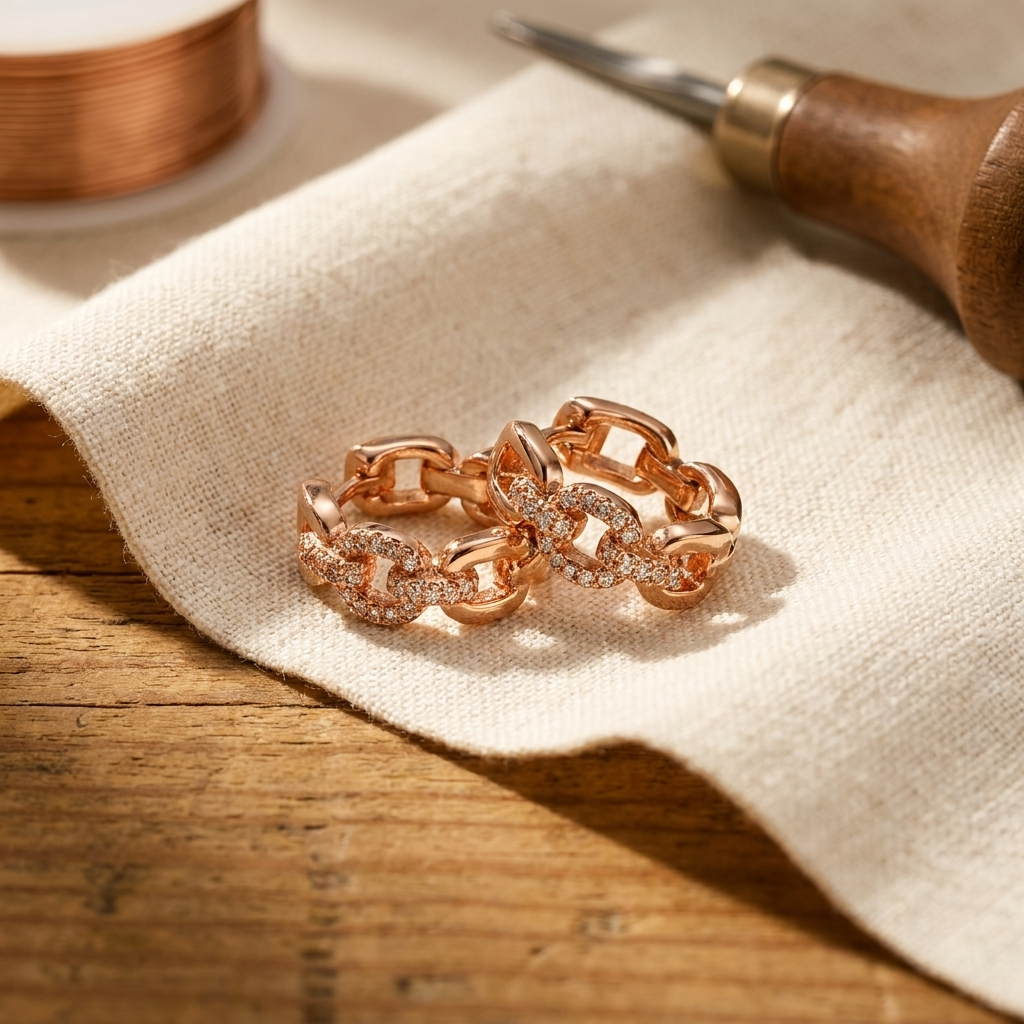 Harris' Tor Copper Earrings