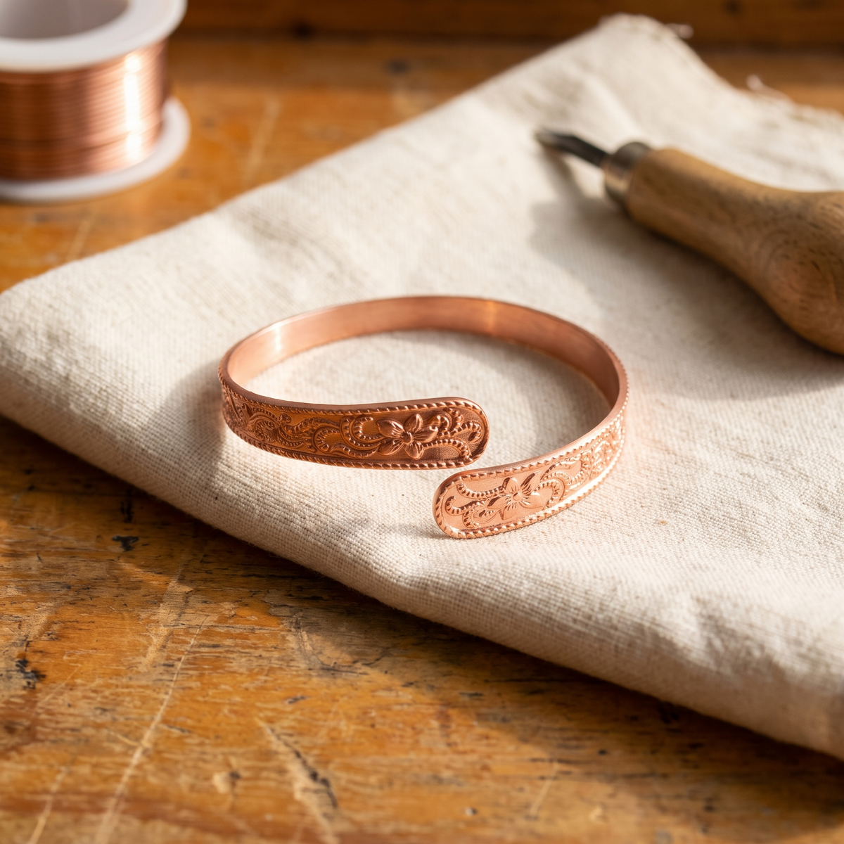 Harris' Moor Copper Bracelet