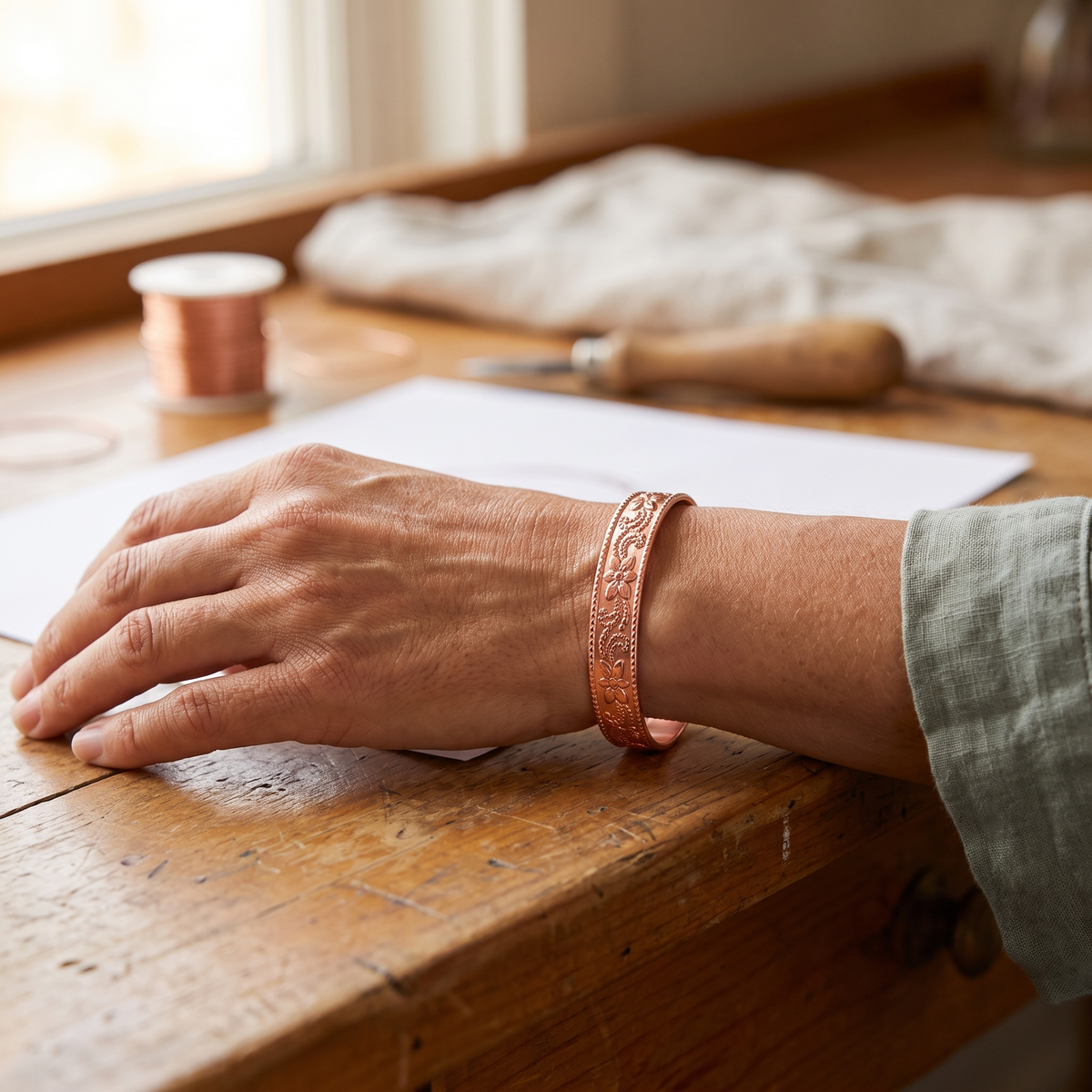 Harris' Moor Copper Bracelet