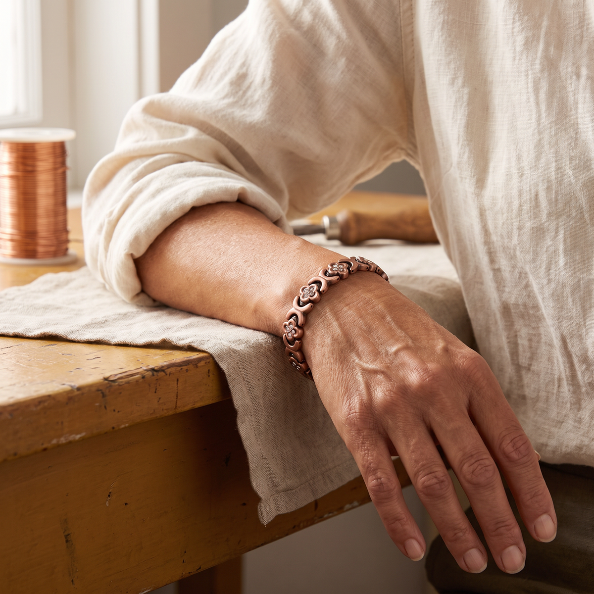 Harris' Keel Copper Bracelet