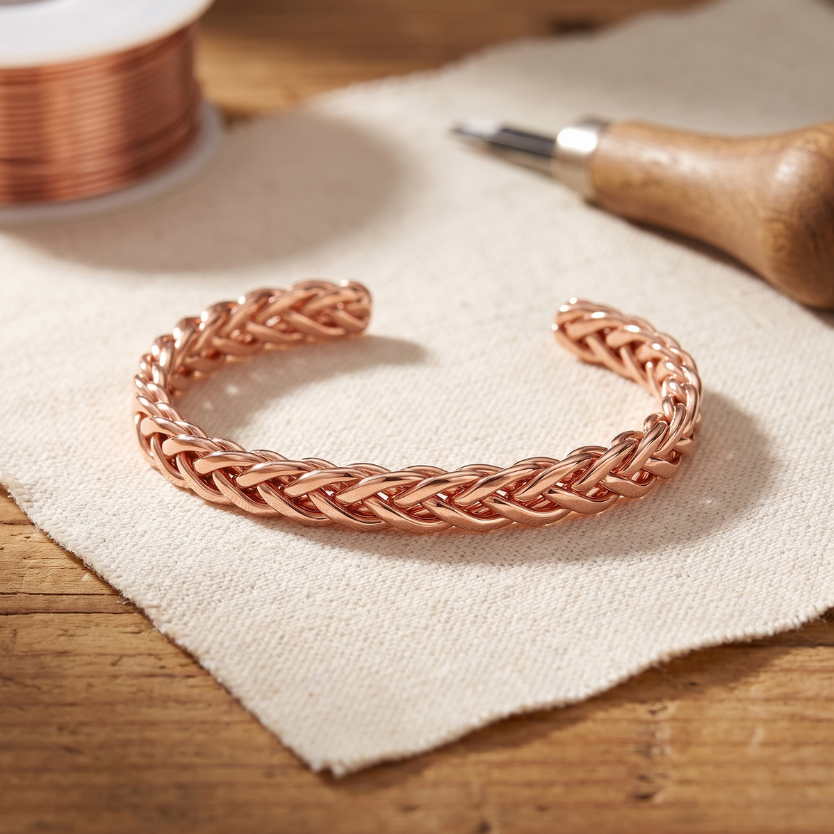 Harris' Bramble Copper Bracelet
