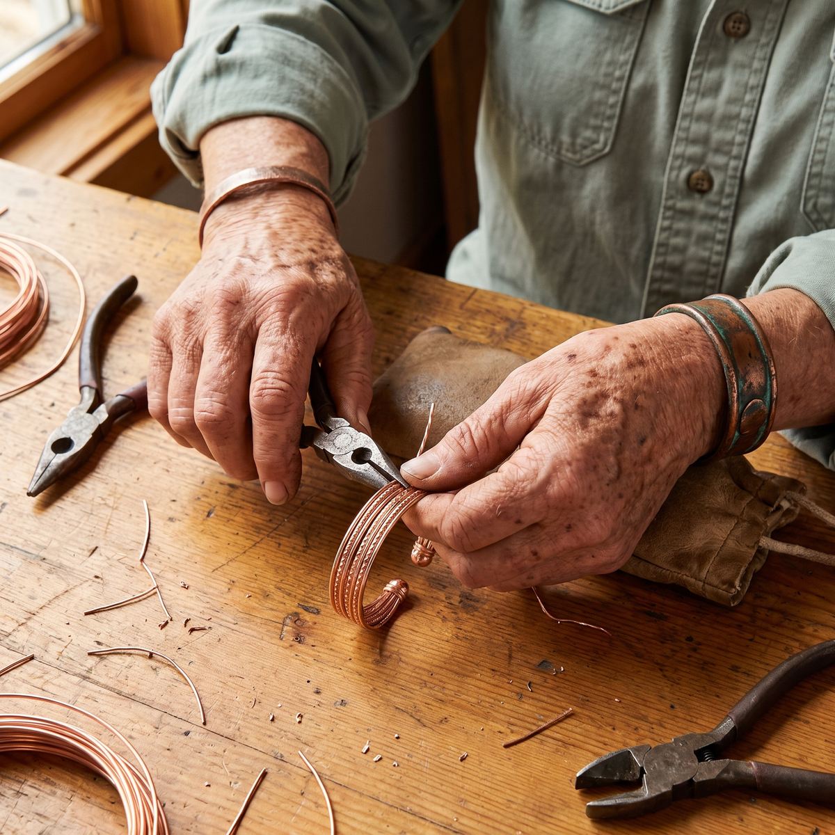 Harris' Swift Copper Bracelet