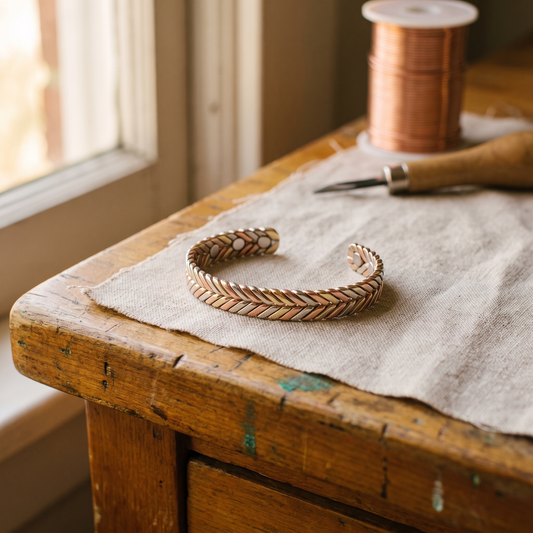 Harris' Copse Copper Bracelet