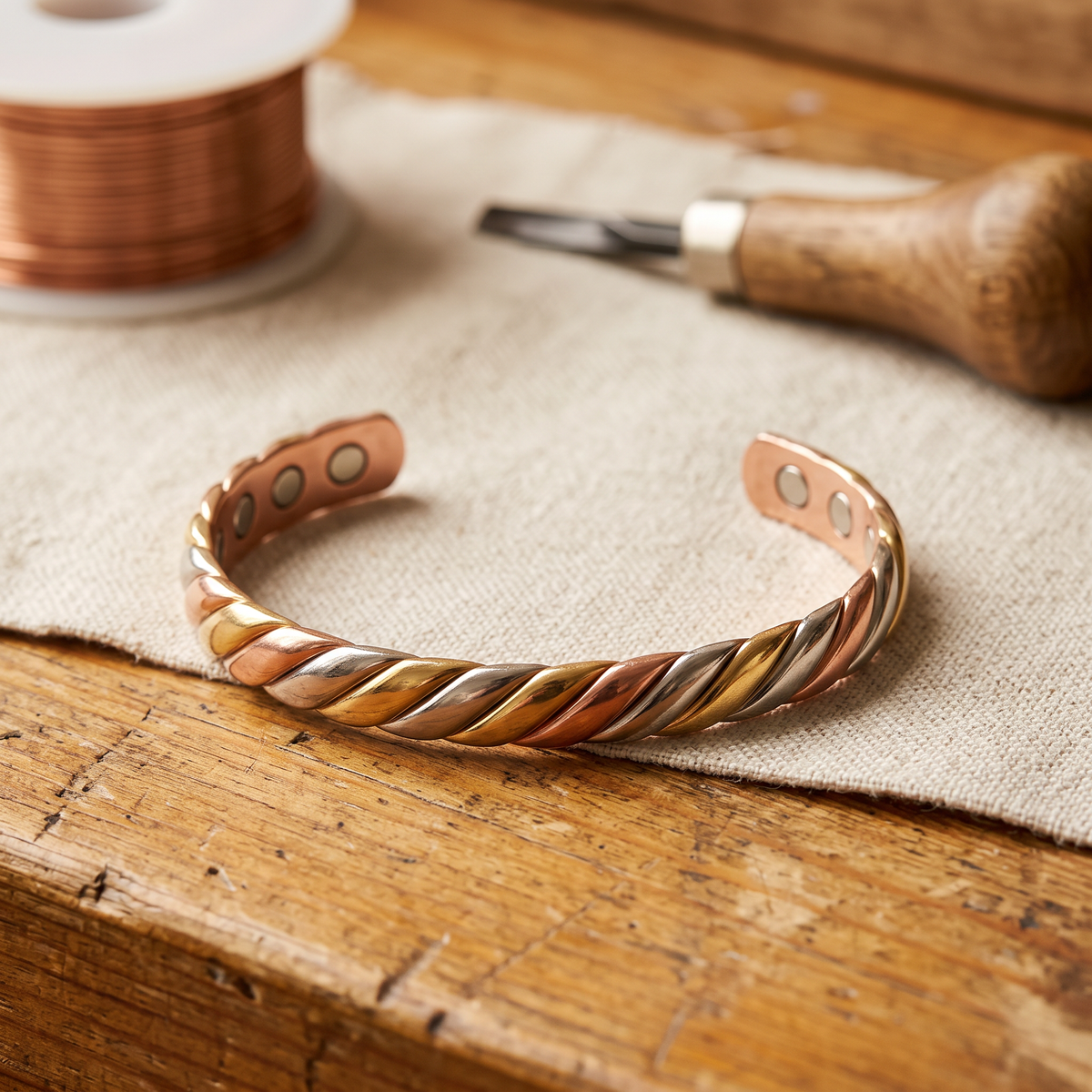 Harris' Bog Copper Bracelet