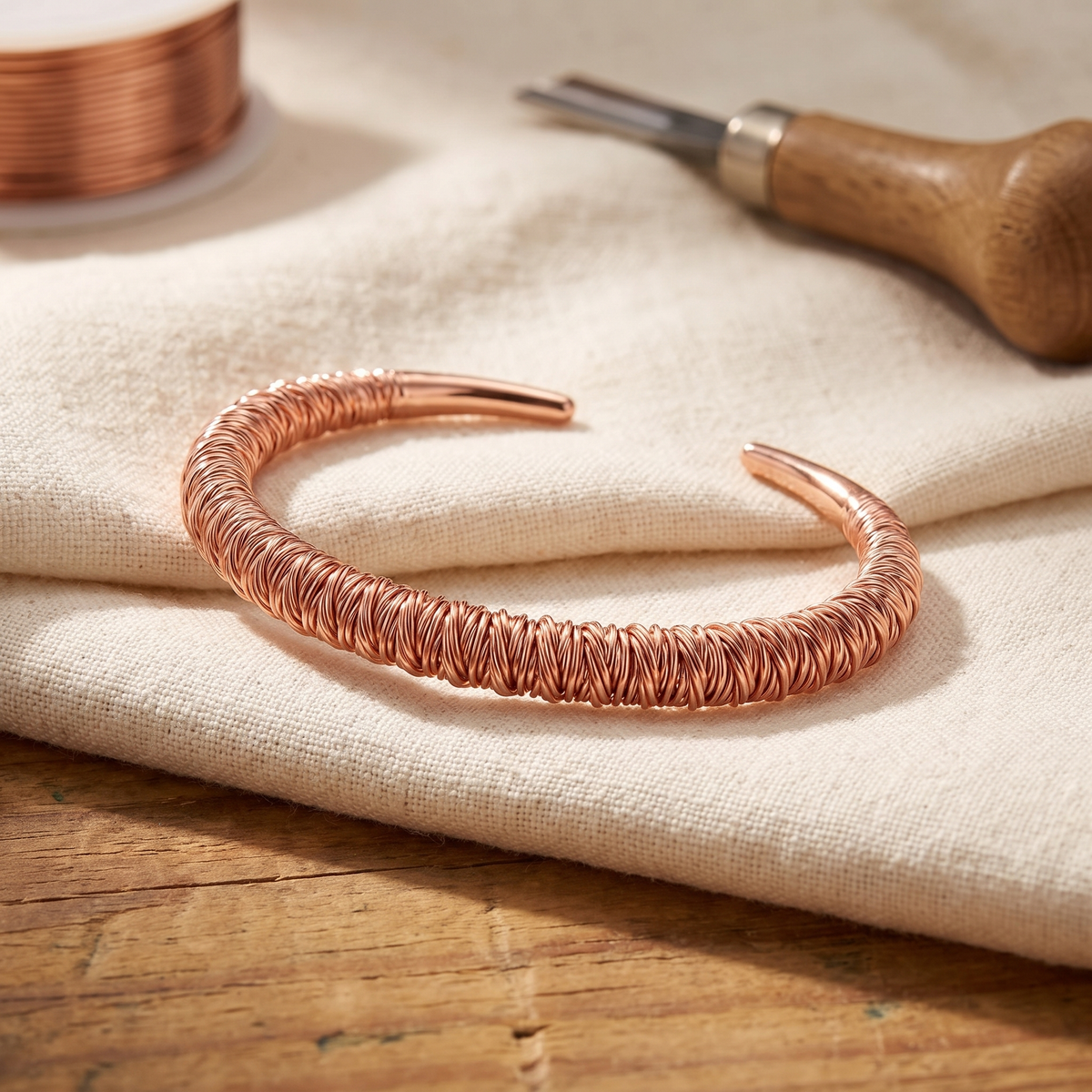 Harris' Fjord Copper Cuff