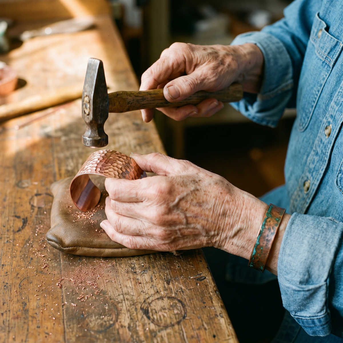 Harris' Forge Copper Bracelet