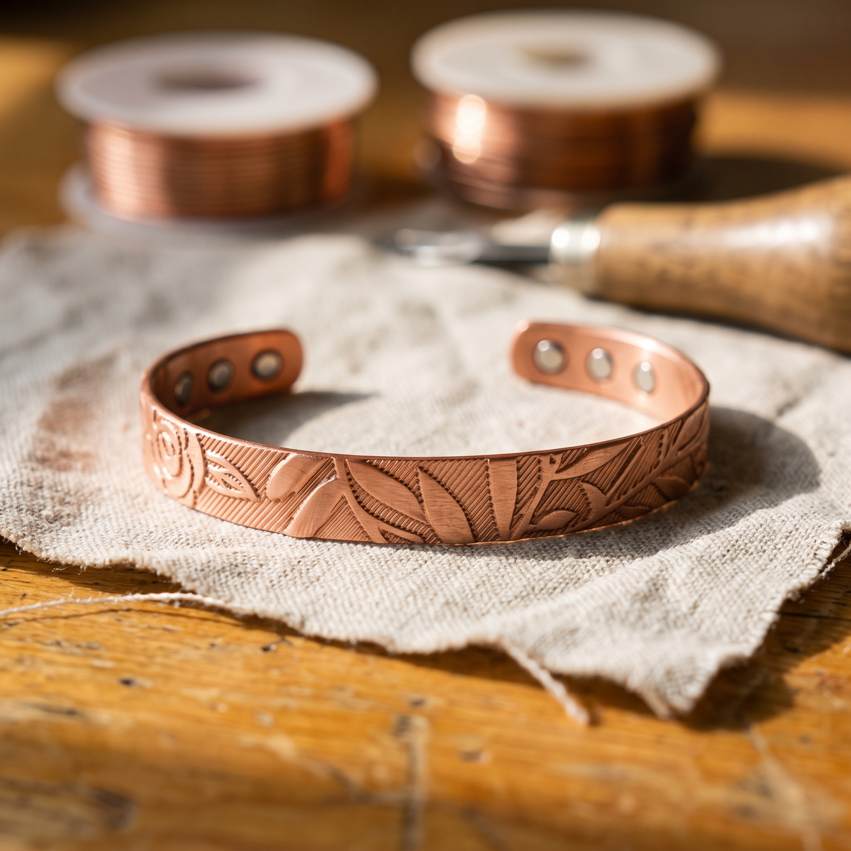 Harris' Grove Copper Bracelet