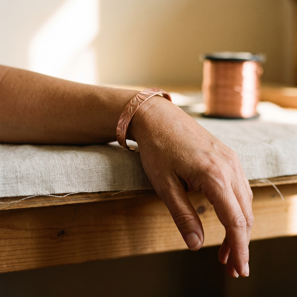 Harris' Grove Copper Bracelet