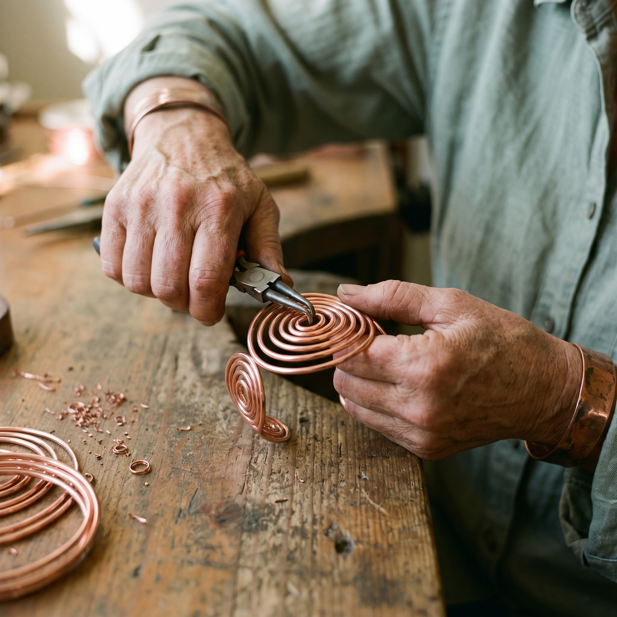 Harris' Tide Copper Bracelet