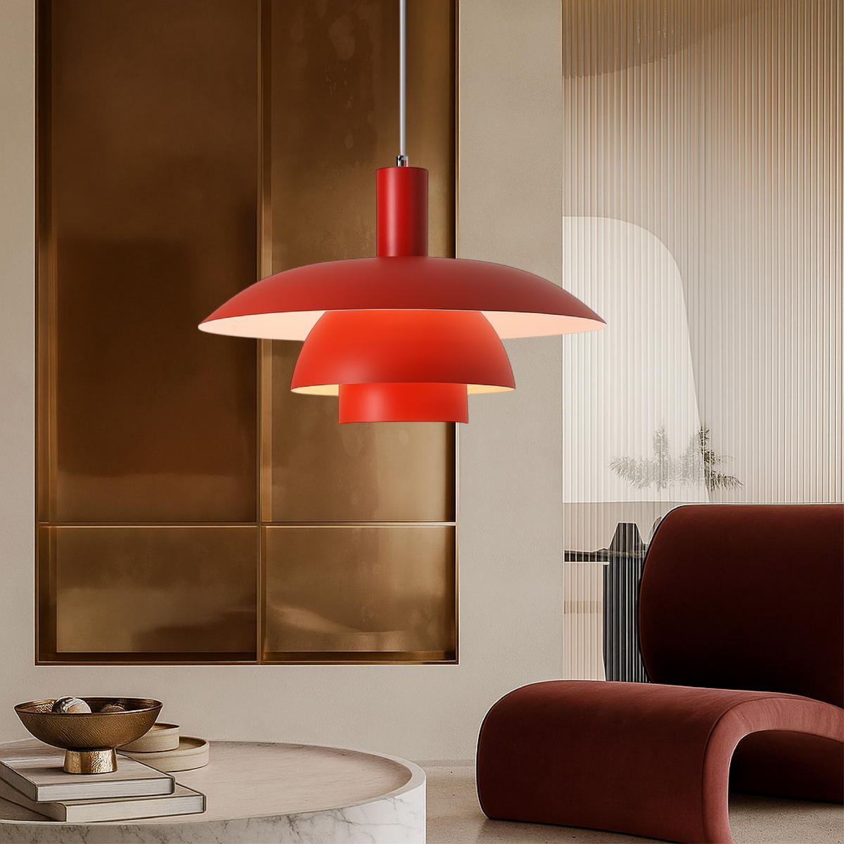 Danish-Style Irda Pendant Light